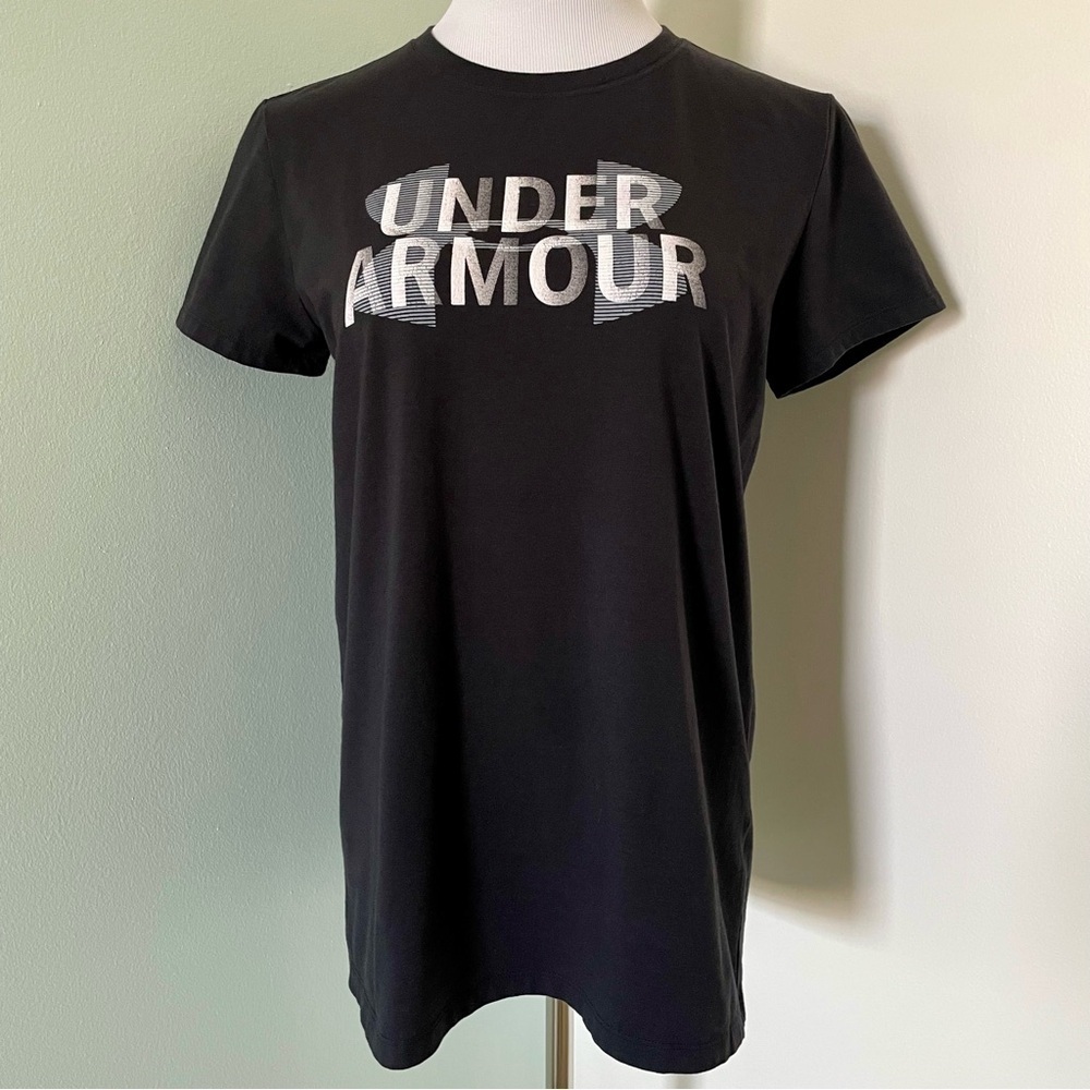 Under Armour Women’s Short Sleeved T-Shirt Black Size M